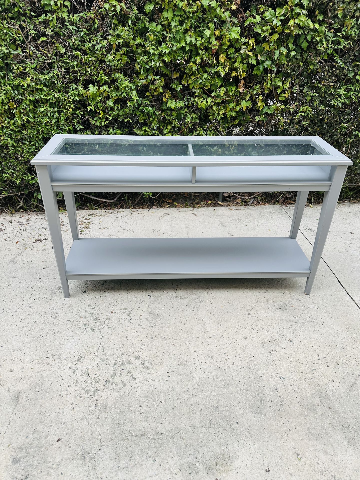 Console Table With Glass