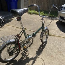  Vintage Huffy travel Bike (Rare)