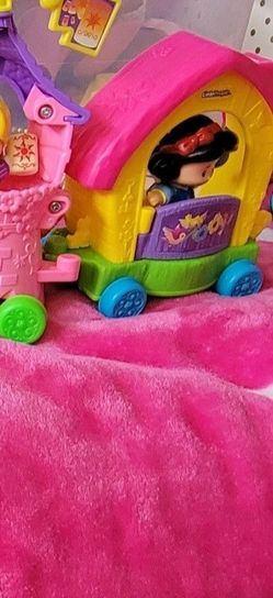 3 Little People Princess Parade Floats Ariel, Rapunzel, + Cinderella - toys  & games - by owner - sale - craigslist