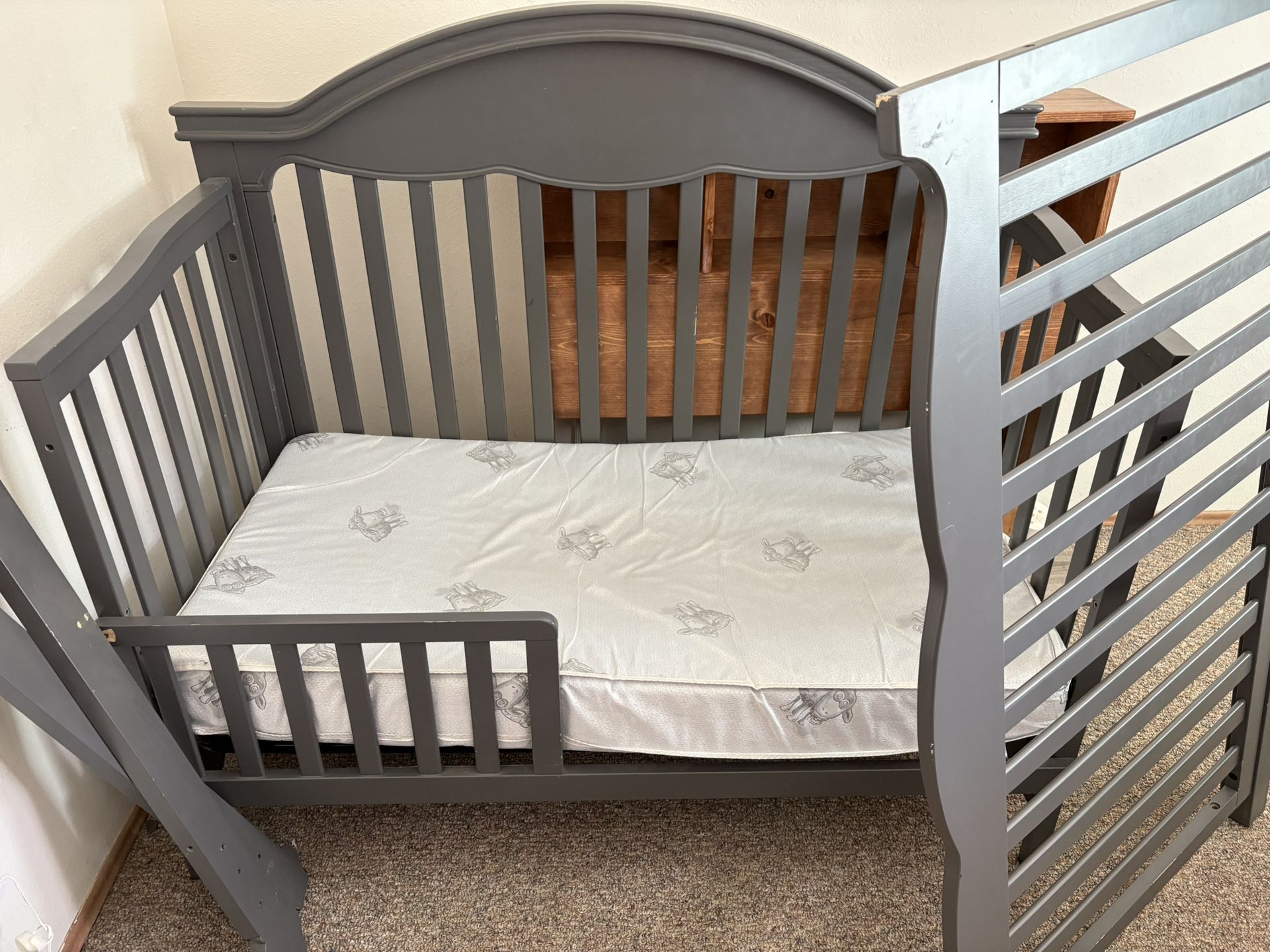 Convertible Crib Toddler Bed