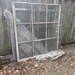 2 Vintage St Mary’s church Windows From Early 20th Century