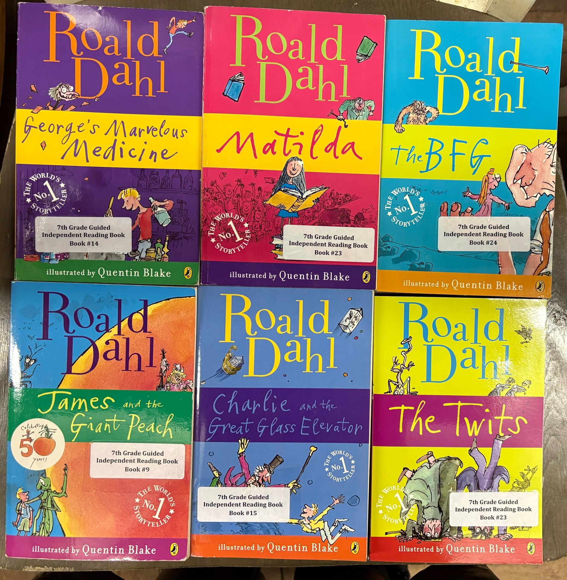 Collection Of Roald Dahl Books