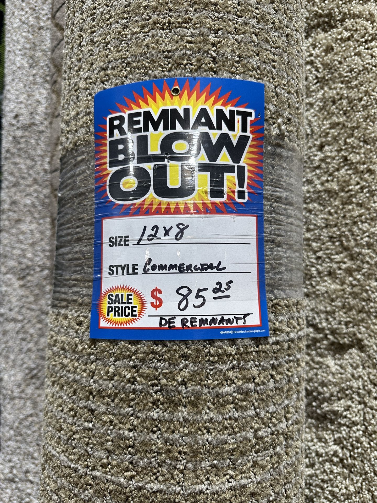 Commercial Carpet Remnant