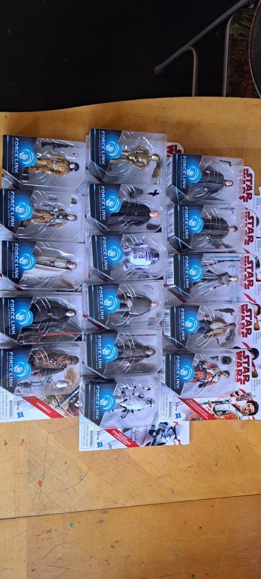 Star Wars 3.75 Forcelink 1.0 Figures