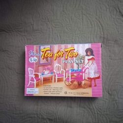Tea For Two Playset For Barbies