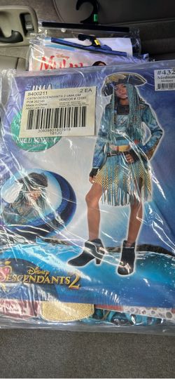 Disney Descendants 2 Uma Halloween Costume — Girls Medium, New with Tags