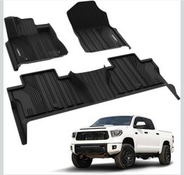 All Weather Floor Mats for Toyota Tundra 2014 - 2021