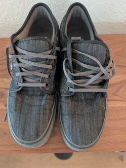 Vans Chukka Low (Denim) Black/Pewter UltraCush Sneakers