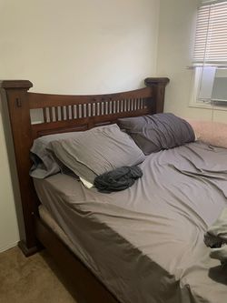 Queen bed frame