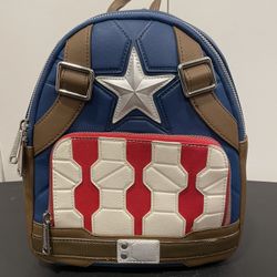 2021 Disney Parks Exclusive Marvel Captain America Loungefly