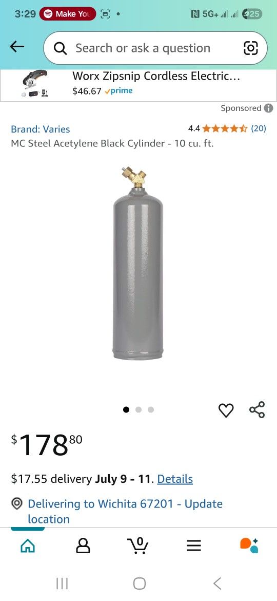 Mini Torch Set Bottels And Big Torch #4 Acytellene