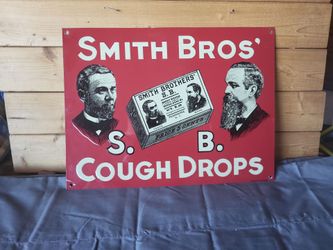 Vintage Reproduction Embossed Steel Sign 9"×12"