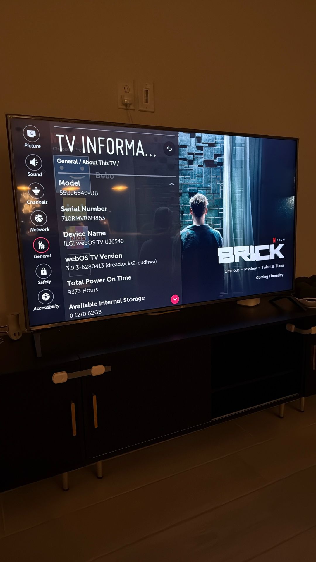 LG 55inch Smart LED UHD Tv