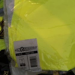 High Vis Work Jacket And Pants 