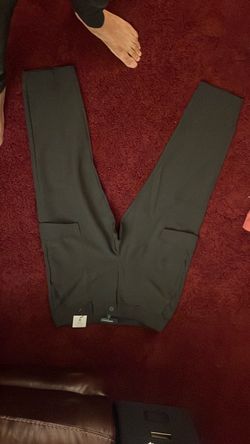 Dark Olive Green Leggings with Pockets
