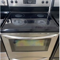 Frigidaire glasstop stainless steel stove