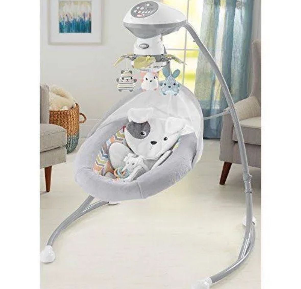 fisher price sweet snugapuppy dreams cradle n swing