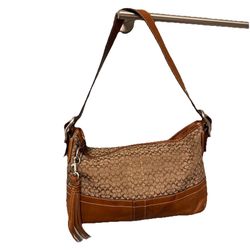 Vintage Coach Jacquard SoHo Bag