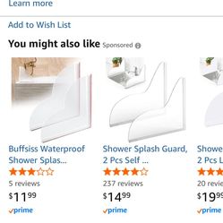 Bathtub Splash Gaurd