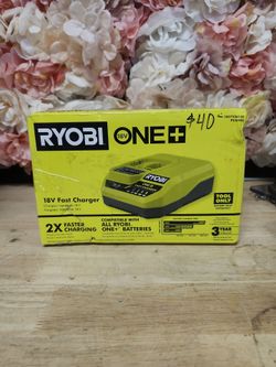 RYOBI
ONE+ 18V Fast Charger