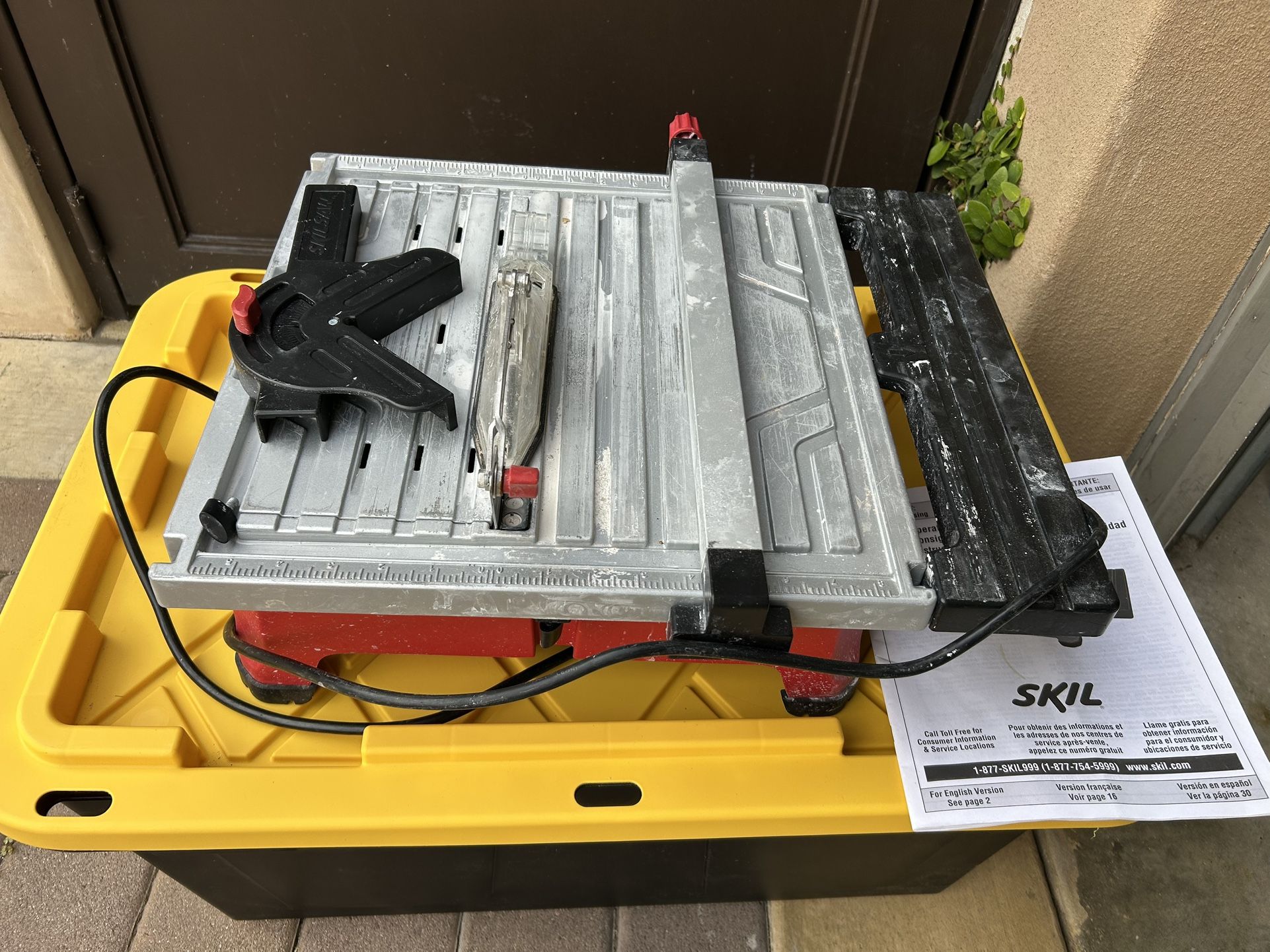 Tile Cutter Skil 3550 Table Top