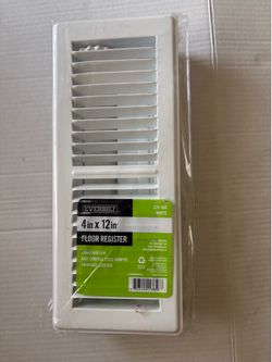 Everbuilt 4 x 12 floor registers
