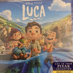 Disney’s LUCA (Blu-Ray + DVD + Digital-2021) NEW!