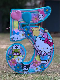 Number 5 hello kitty and friends