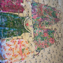 Bundle Of little girls Lilly Pulitzer dresses 