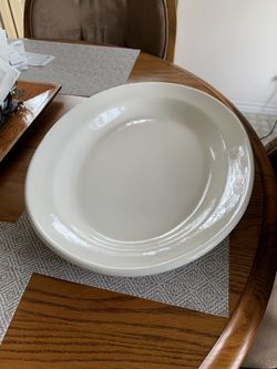 XL Pottery Serving Platter, Metlox 19” Oval