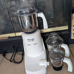 Preethi Eco Plus Mixer Grinder With 3 Jars (110-120V)