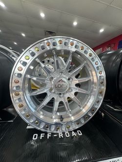 17” lock off-road Trail 6x135 machine clear coat
