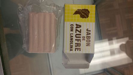 Sulfur soap with lanolin 100% organic