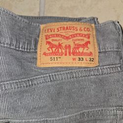 Levi's 511 Corduroy Pants