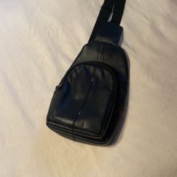 Messenger/ Crossbody Leather Bag. LOOK!