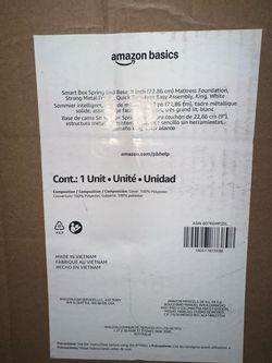 Smart Box Spring Bed Base, 9 inch (2.2.86 cm)
