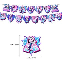 Spider girl Party Decor 