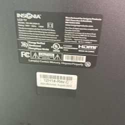 39” Insignia LCD TV (NS-39L240A13) – $30
