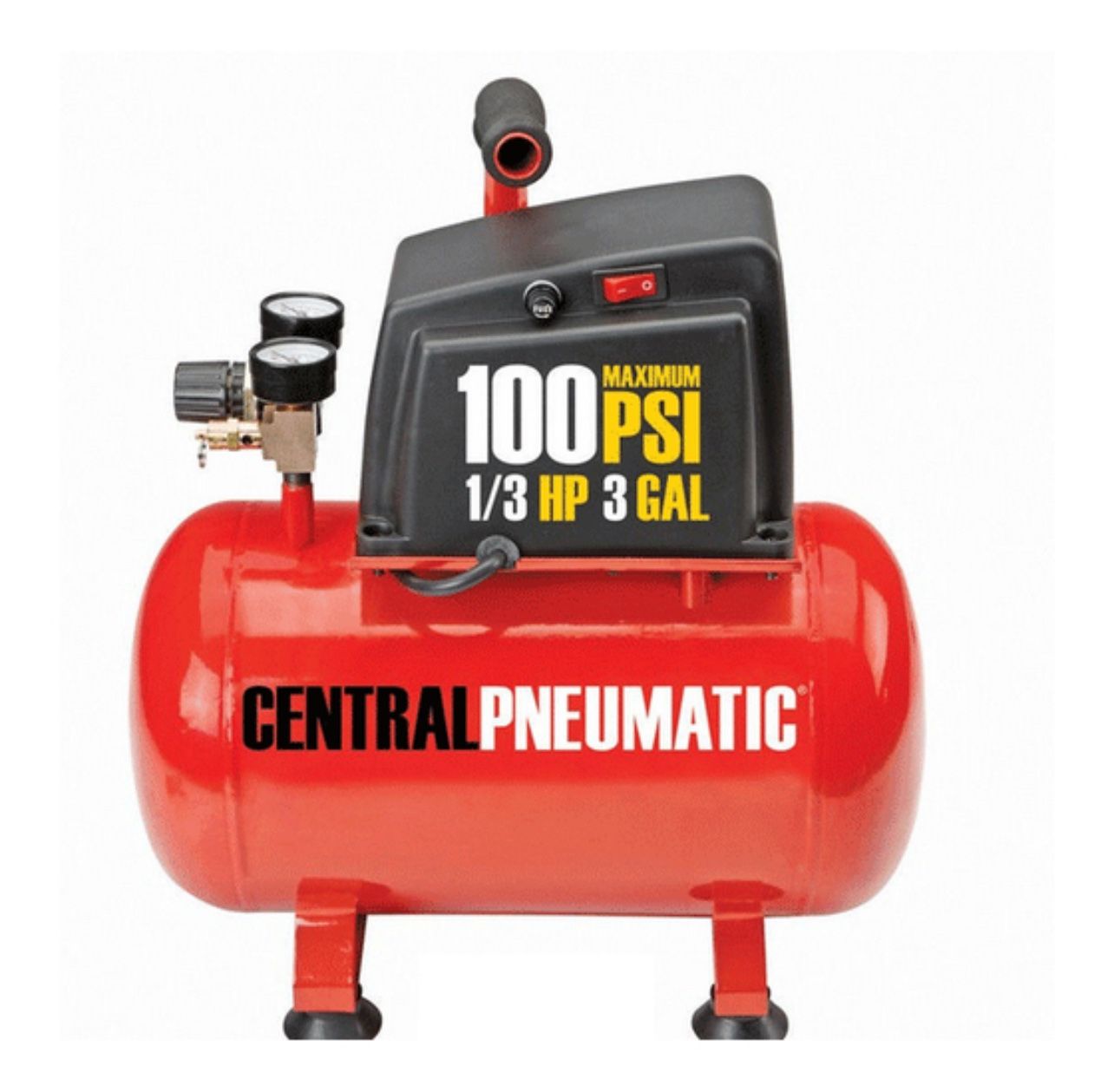 Central Pneumatic 97080 Air Compressor 3 Gallon Manual