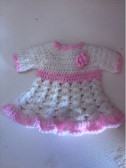 Mini crochet baby shower