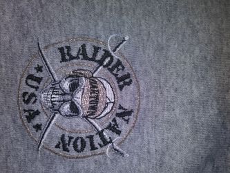 Raider Nation Mens polo tee size large.