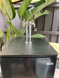 Kegerator Summit Dual Tap with C02 & Line Cleaning Kit