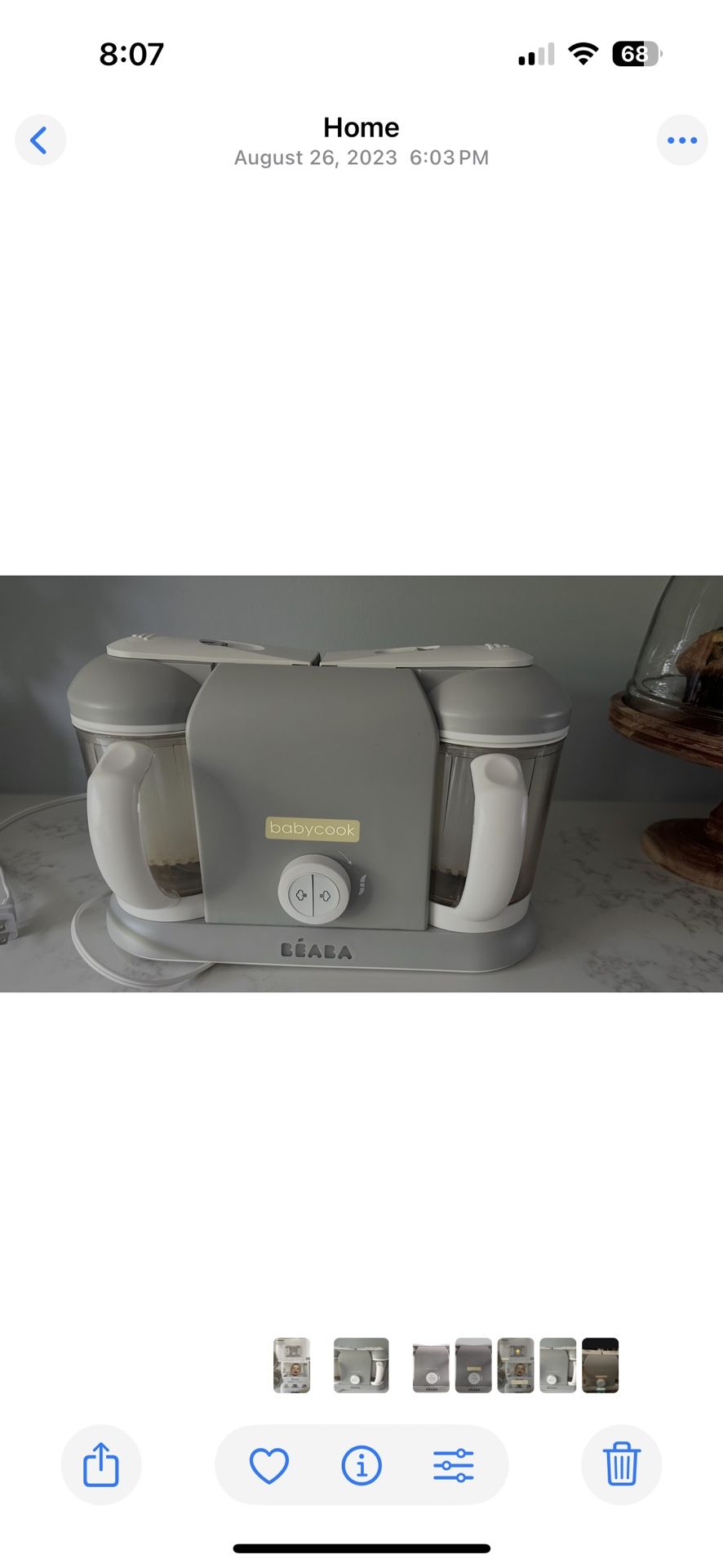 BEABA BABYCOOK DUO 4 in 1 Baby Food Maker