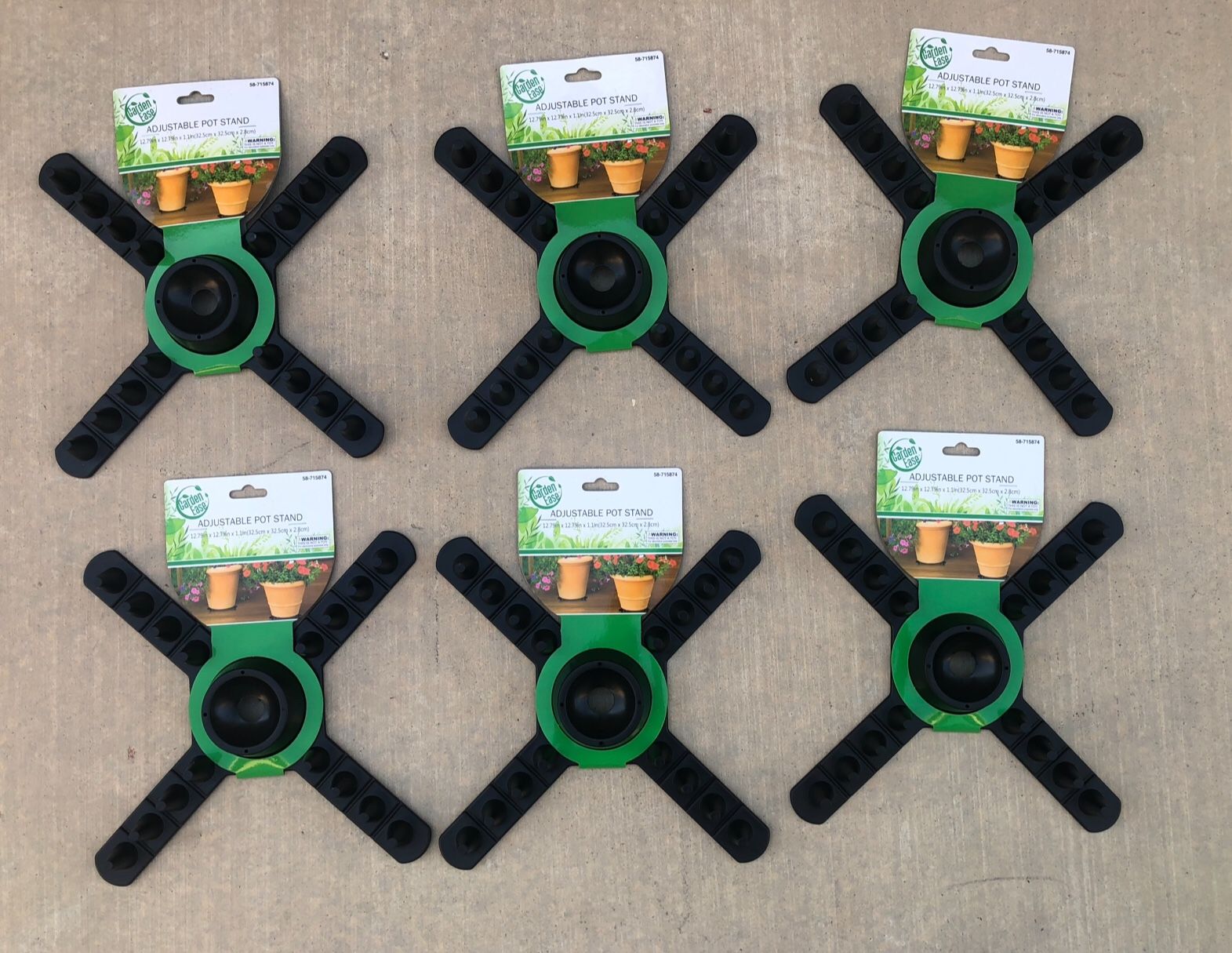 Adjustable Pot Stand (6 Pack)