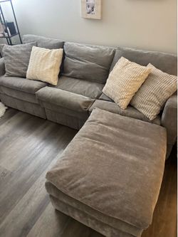 Gray Modular Sectional Couch