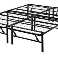 California King Size Platform Bed Frame With 12" Memory Foam Mattress 