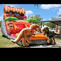 16 Ft Waterslide Dinosaur New 