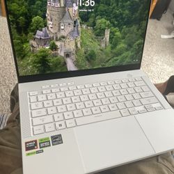 ASUS - ROG Zephyrus G14 14" OLED 3K 120Hz Gaming Laptop - AMD Ryzen 9 8945HS - 16GB LPDDR5X - NVIDIA GeForce RTX 4060 - 1TB SSD - Platinum White