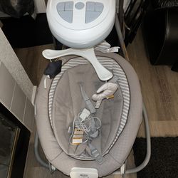 Graco DuetConnect Deluxe Multi-Direction Baby Swing and Bouncer - Britton
