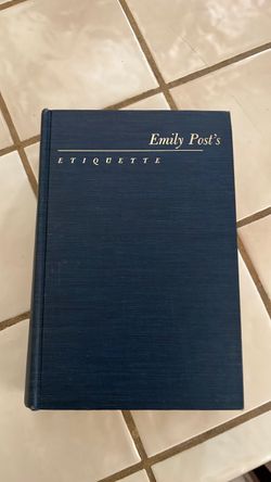 Emily Post’s ETIQUETTE